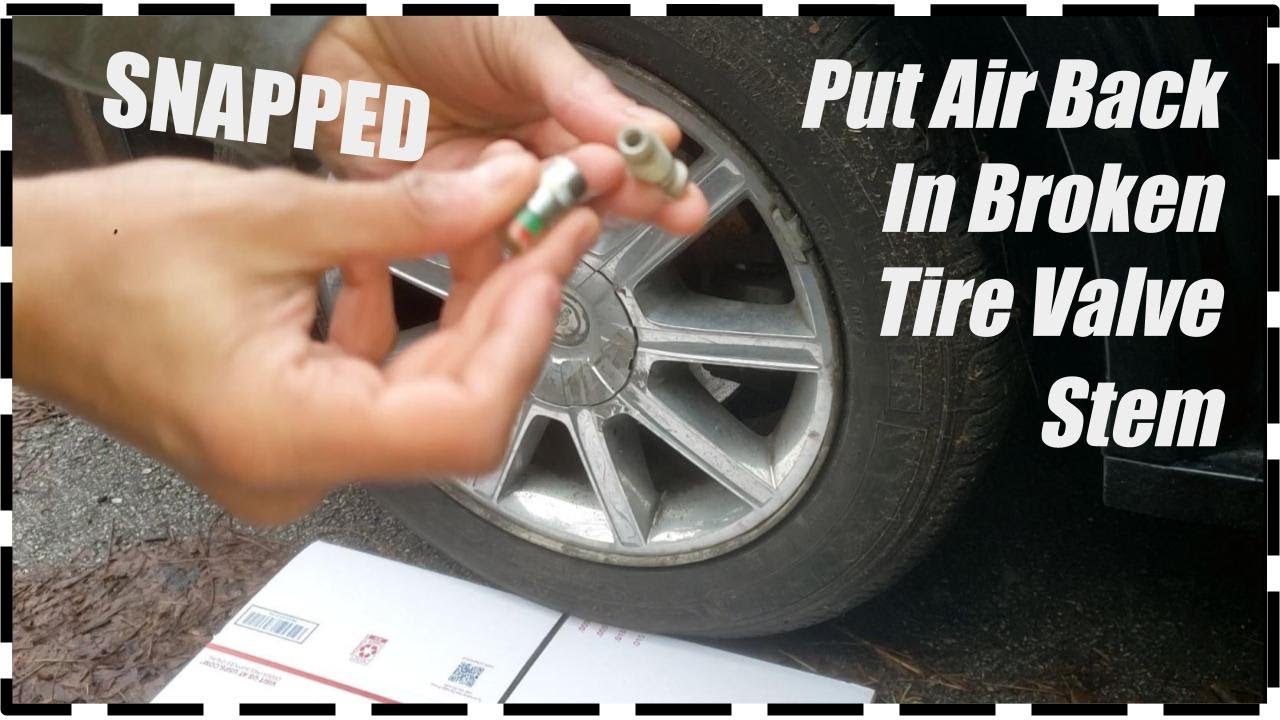 Can You Drive With a Broken Valve Stem?