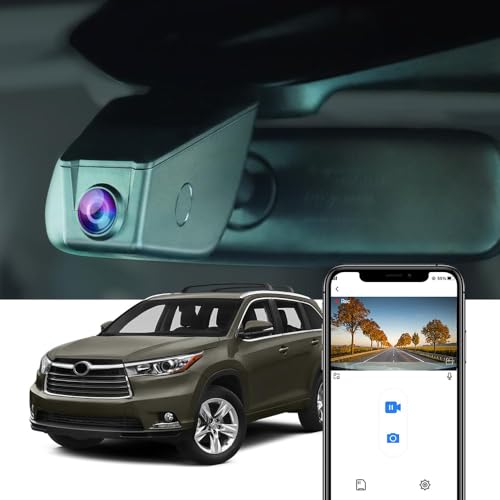 Highlander Camera Best Dash Cam For Toyota Highlander: Top 4K Models With OEM Design